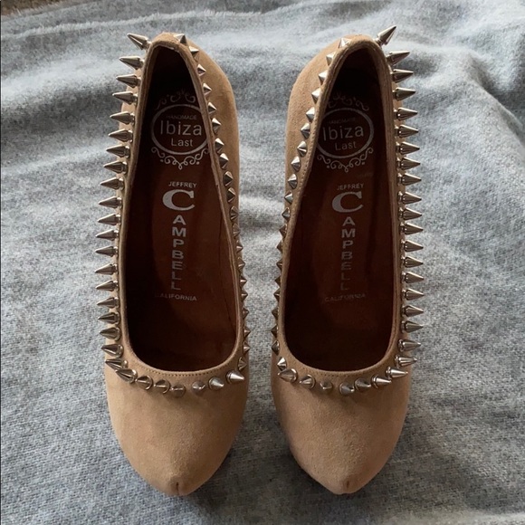 Jeffrey Campbell Madame Spiked Heels - Picture 1 of 5